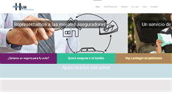 Desktop Screenshot of huminternacional.com