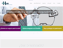 Tablet Screenshot of huminternacional.com